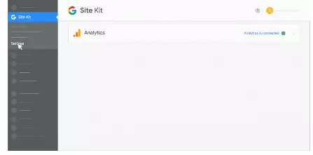 Google Analytics property.