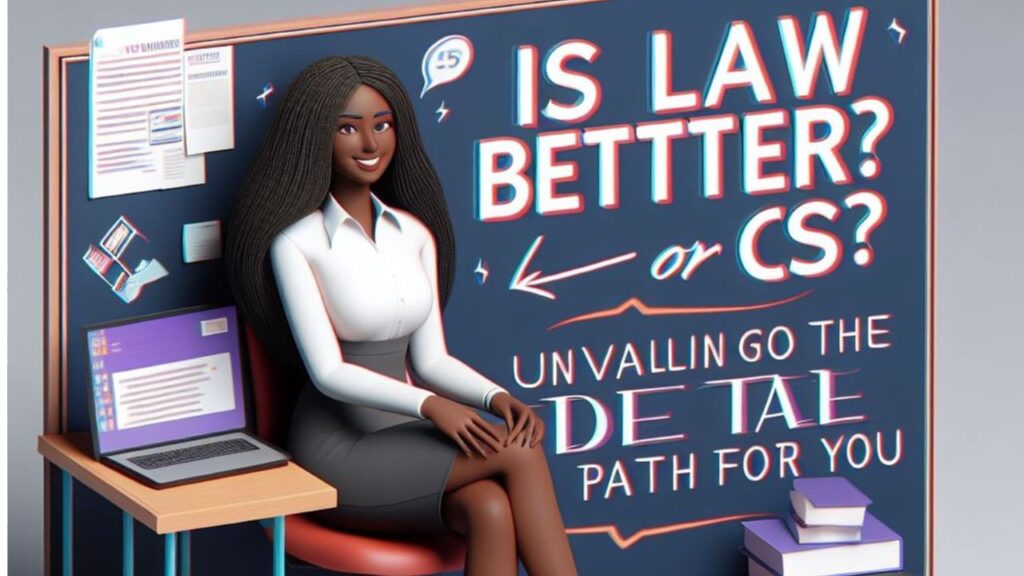 Is Law Better or CS? Unveiling the Ideal Path for You