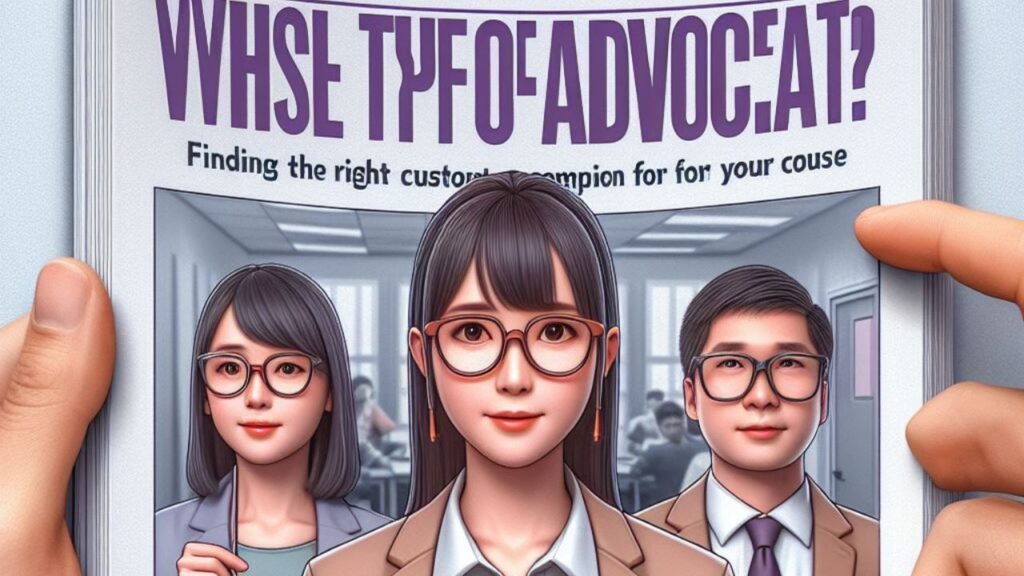 Which Type of Advocate is Best? Finding the Right Champion for Your Cause