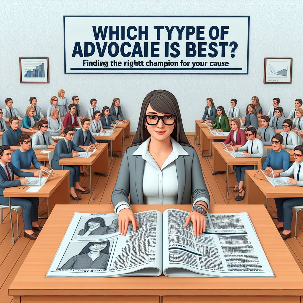 Which Type of Advocate is Best