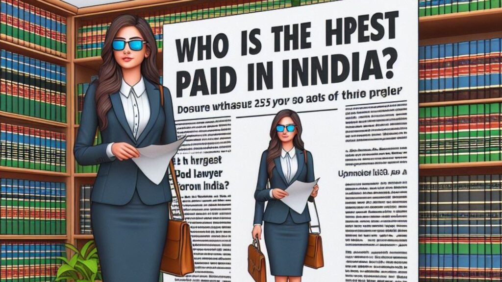 Who is the Highest Paid Lawyer in India? 